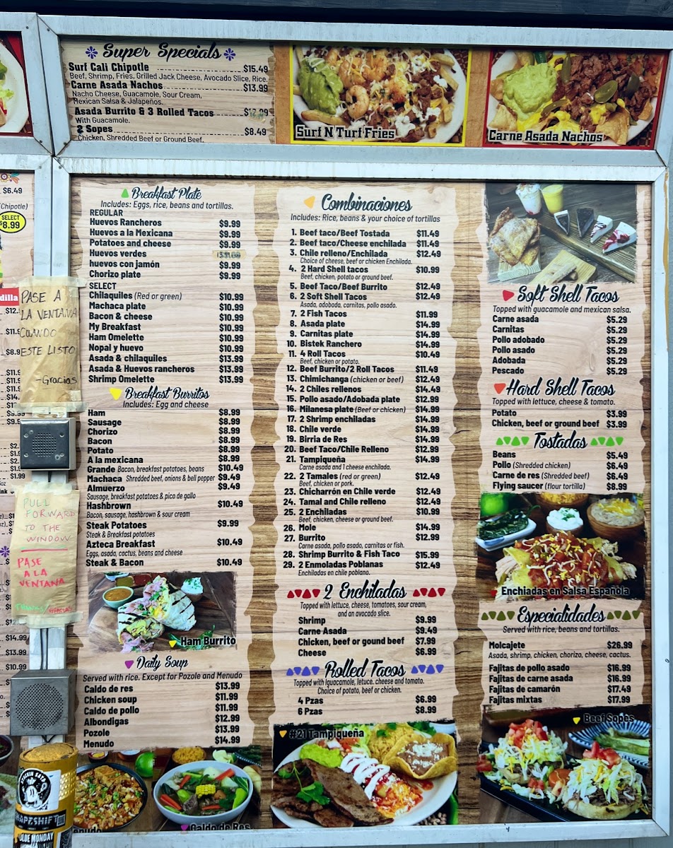 Colima's Mexican Food Menu - Image 2