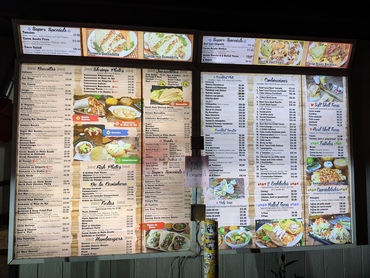 Colima's Mexican Food Menu - Image 4