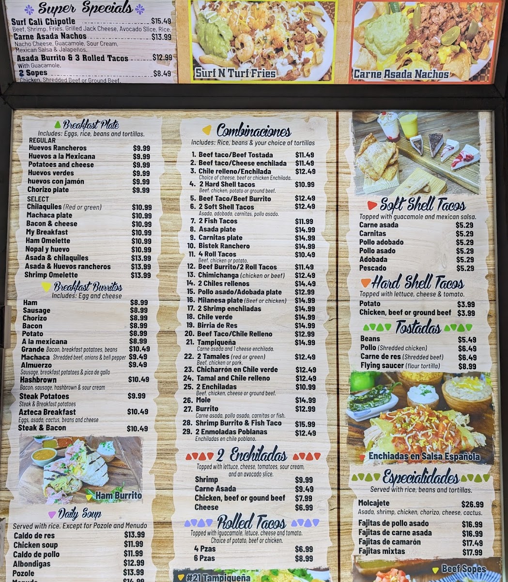 Colima's Mexican Food Menu - Image 6